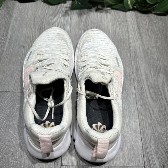 Nike Free Run 2 Women’s Running Shoes Sz 9 White Beige Pink CZ1891-101 Sneakers - Picture 6 of 10